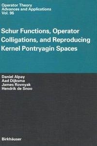 Schur Functions, Operator Colligations, and Reproducing Kernel Pontryagin Spaces