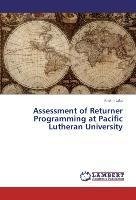 Assessment of Returner Programming at Pacific Lutheran University