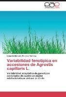 Variabilidad fenotípica en accesiones de Agrostis capillaris L.