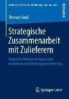 Strategische Zusammenarbeit mit Zulieferern