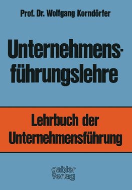 Unternehmensführungslehre