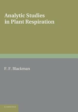 Analytic Studies in Plant Respiration