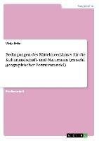 Bedingungen des Mittelmeerklimas für die Kulturlandschaft- und Naturraum (einschl. geographischer Formenwandel)