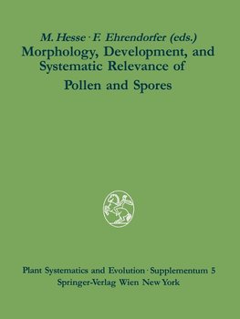 Morphology, Development, and Systematic Relevance of Pollen and Spores