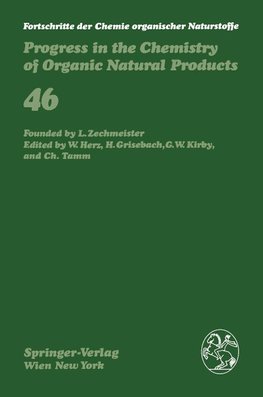 Fortschritte der Chemie organischer Naturstoffe / Progress in the Chemistry of Organic Natural Products