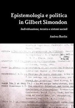 Epistemologia E Politica in Gilbert Simondon (Hardcover)