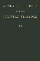 Annuaire Européen / European Yearbook