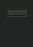 Biochemisches Handlexikon