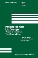 Manifolds and Lie Groups