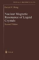 Nuclear Magnetic Resonance of Liquid Crystals