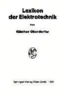 Lexikon der Elektrotechnik