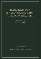 Düngemittel und Düngung