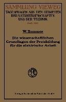 Die wissenschaftlichen Grundlagen der Preisbildung für die elektrische Arbeit