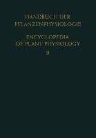 Allgemeine Physiologie der Pflanzenzelle / General Physiology of the Plant Cell