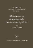 Methodologische Grundfragen der Betriebswirtschaftslehre