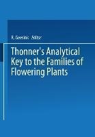 Thonner's analytical key to the families of flowering plants