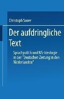 Der aufdringliche Text