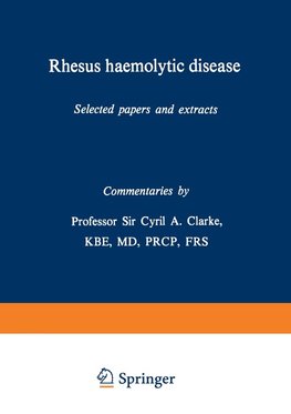 Rhesus haemolytic disease