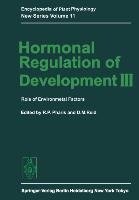 Hormonal Regulation of Development III