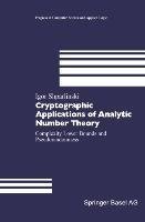 Cryptographic Applications of Analytic Number Theory