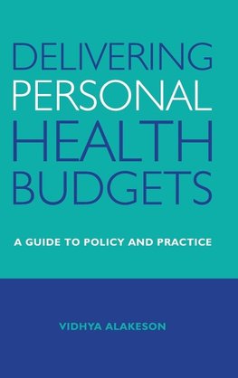 Delivering personal health budgets