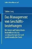 Das Management von Geschäftsbeziehungen