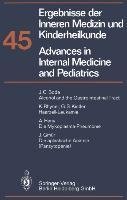 Ergebnisse der Inneren Medizin und Kinderheilkunde / Advances in Internal Medicine and Pediatrics