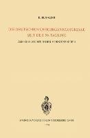 Die Deutschen Chirurgenkongresse Seit der 50. Tagung