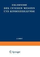 Ergebnisse der Inneren Medizin und Kinderheilkunde