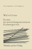 Steuern im Entscheidungsorientierten Rechnungswesen