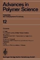 Advances in Polymer Science