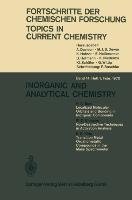 Inorganic and Analytical Chemistry