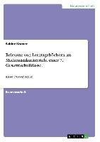 Relevanz von Lerntagebüchern im Mathematikunterricht einer 7. Gesamtschulklasse.