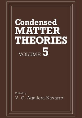 Condensed Matter Theories