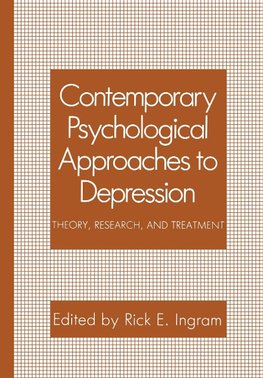 Contemporary Psychological Approaches to Depression