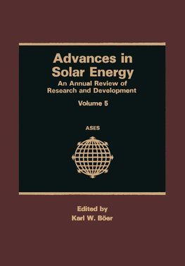 Advances in Solar Energy