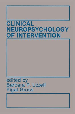 Clinical Neuropsychology of Intervention