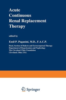 Acute Continuous Renal Replacement Therapy