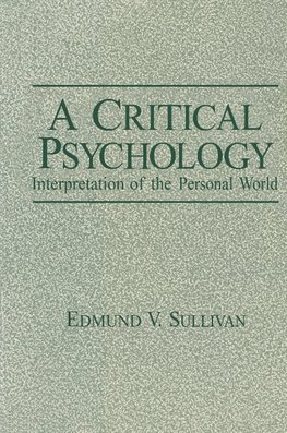 A Critical Psychology