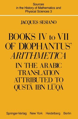 Books IV to VII of Diophantus' Arithmetica