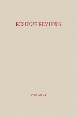 Residue Reviews