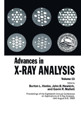 Advances in X-Ray Analysis