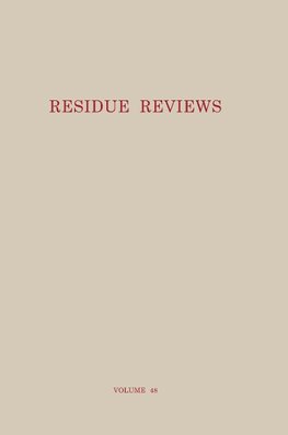 Residue Reviews