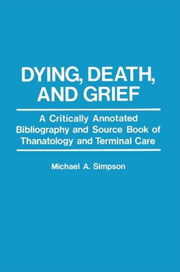 Dying, Death, and Grief