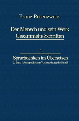 Franz Rosenzweig Sprachdenken