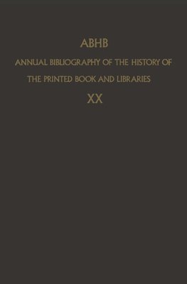 ABHB Annual Bibliography of the History of the Printed Book and Libraries