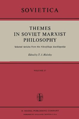 Themes in Soviet Marxist Philosophy