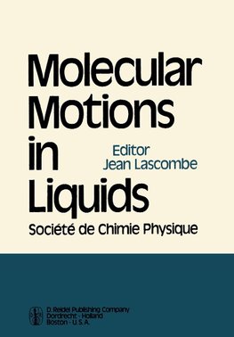 Molecular Motions in Liquids