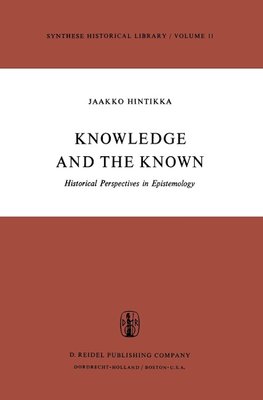 Knowledge and the Known