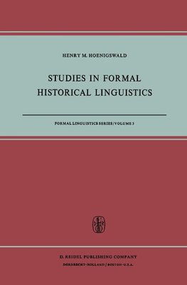 Studies in Formal Historical Linguistics